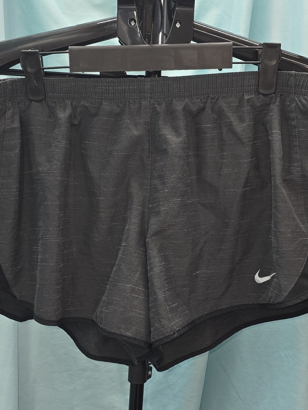 Nike Women's Black Dri-FIT Athletic Shorts - Picture 3 of 7
